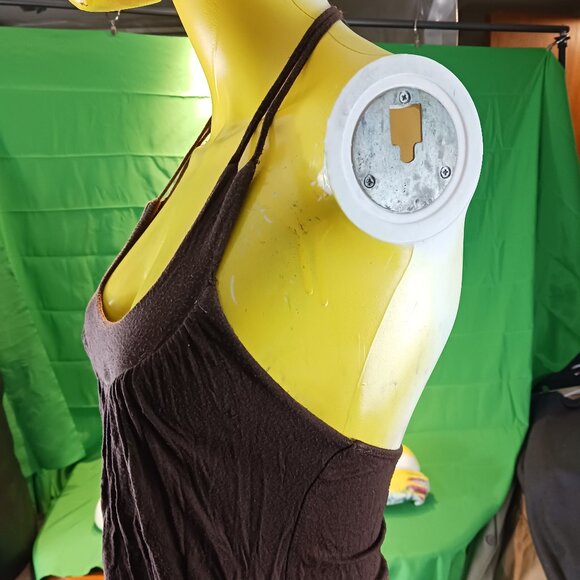 XS women Seduction dress grunge fairycore style dress midi open back - Picture 6 of 10